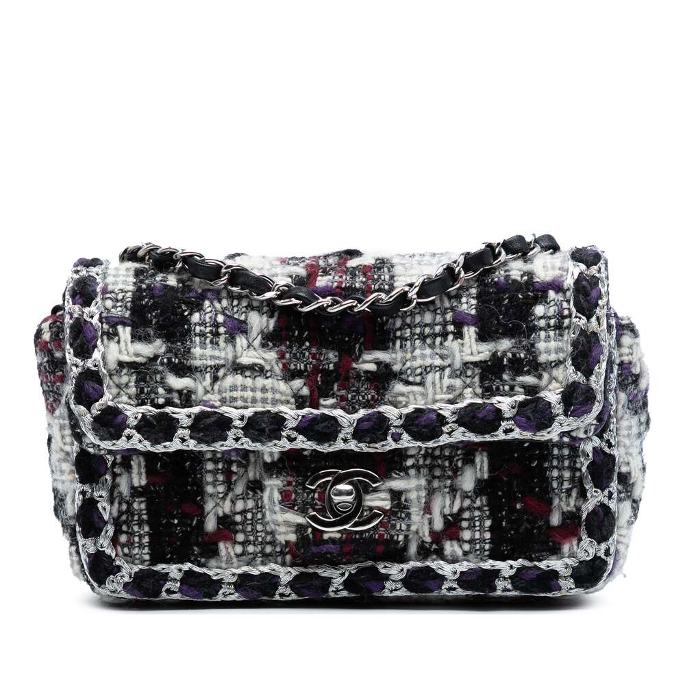 Chanel Classic Single Flap Bag Braided #299214C45B